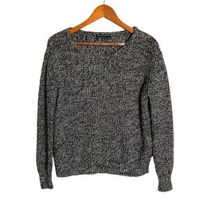 Brandy Melville Grey Marled Wool Blend Sweater- size Large